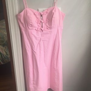 Pink Seersucker Lily Pulitzer Dress
